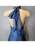 Lulus 100% Polyester Solid Blue Cocktail Dress Size XS - photo 5
