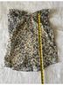 LOFT The Original 96% Polyester 4% Other 100% Polyester Animal Print Multi Color Sleeveless Blouse Size XXS - photo 5