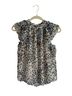 LOFT The Original 96% Polyester 4% Other 100% Polyester Animal Print Multi Color Sleeveless Blouse Size XXS - photo 1