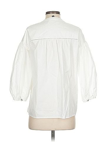 Saloni Saloni 3/4 Sleeve Button Down Shirt (view 2)