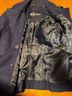 Guess 60% Wool 30% Polyester 10% Rayon 100% Polyester Blue Black Coat Size M - photo 3