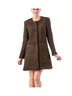 VERTIGO Tweed Wool Boucher Fringed Coat - photo 1