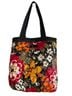 Vera Bradley Floral Multi Color Black Tote One size - photo 1