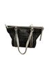 Coach Floral Black Silver Leather Tote One size - photo 2