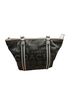 Coach Floral Black Silver Leather Tote One size - photo 1