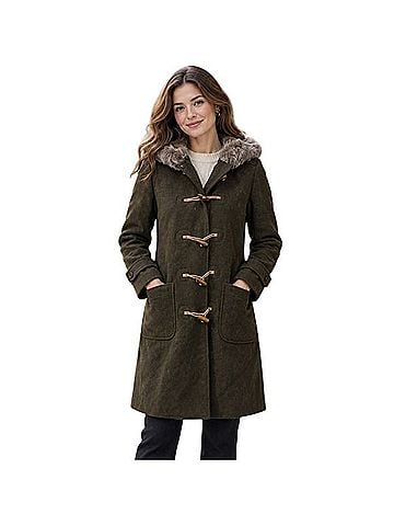 J.Crew Duffle Coat Wool Coat (view 1)