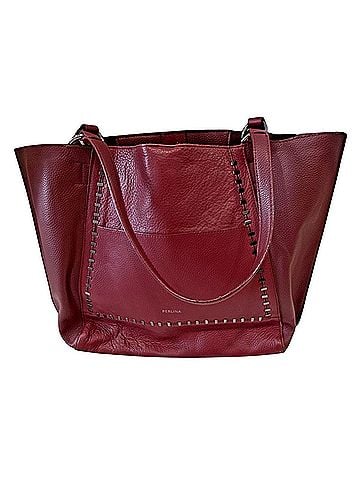 Perlina Leather Tote (view 1)