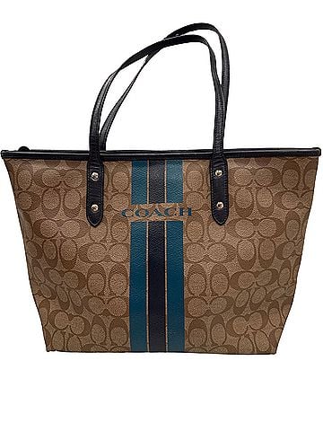 Coach Leather Tote (view 1)