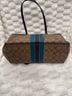 Coach Brown Teal Black Leather Tote One size - photo 10