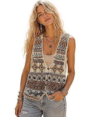 Kenar Ann Tjian for Kenar Sweater Vest (view 1)