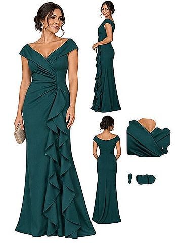 Xscape Cocktail Dress (view 1)