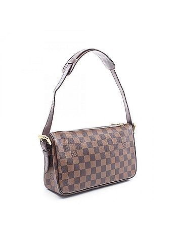 Louis Vuitton Louis Vuitton Ravello GM Shoulder Bag/Handbag, Coated Canvas and Leather, Damier Pattern, Women's, Brown, N60006 (view 2)