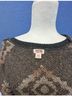 Mossimo Floral Multi Color Brown Gray Pullover Sweater Size M - photo 3