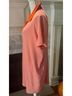 Rafaella Stripes White Orange Casual Dress Size XL - photo 4
