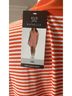 Rafaella Stripes White Orange Casual Dress Size XL - photo 3