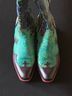 Spring Step 100% Leather Snake Print Multi Color Boots Size EU 37 - photo 5