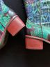 Spring Step 100% Leather Snake Print Multi Color Boots Size EU 37 - photo 12