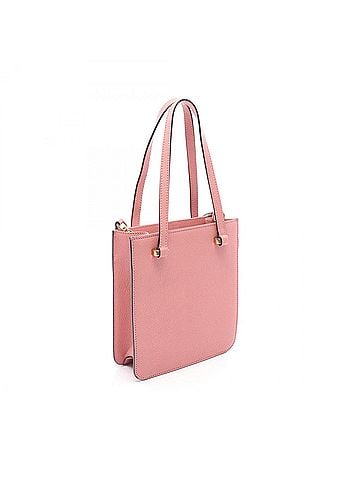 Miu Miu Miu Miu Miu Madras 2-Way Handbag, Leather, Women's, Pink (view 2)