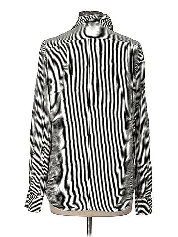 J.Crew Collection J.Crew Collection Long Sleeve Silk Top (view 2)