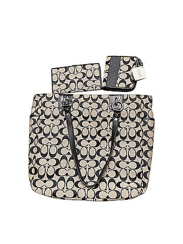 Coach Leather Tote (view 2)