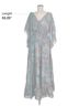 Boemo 100% Polyester Paisley Blue Boemo Casual Dress Size M - photo 5