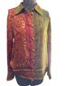 Rachel Zoe 100% Polyester Paisley Multi Color Button-Down Shirt Size XS - photo 1