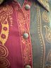 Rachel Zoe 100% Polyester Paisley Multi Color Button-Down Shirt Size XS - photo 4
