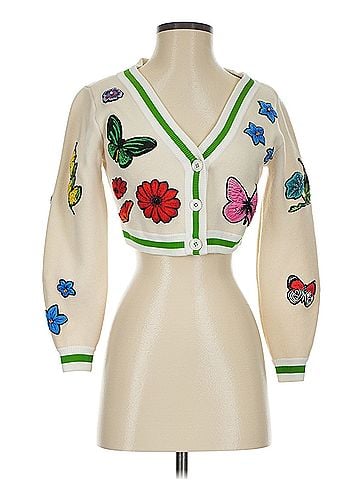 Alice + Olivia Alice + Olivia Wool Cardigan (view 1)