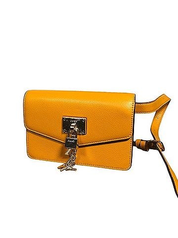 DKNY Leather Belt Bag (view 1)