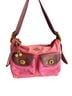 Coach Pink Brown Leather Hobo One size - photo 1