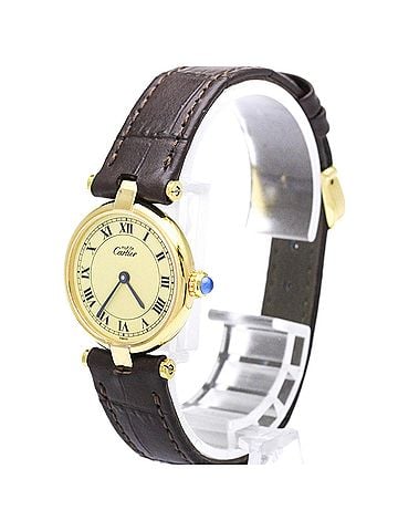 Cartier CARTIER Must Vendome Vermeil Gold Plated Quartz Ladies Watch 590004 (view 2)