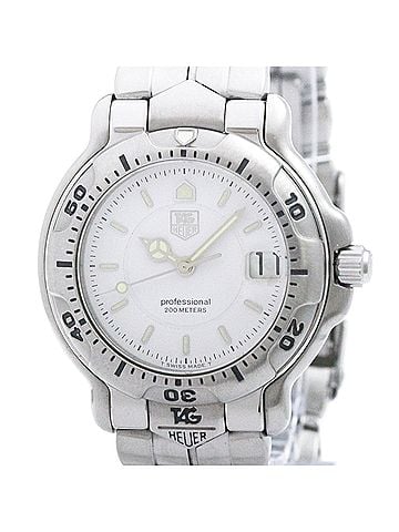 TAG Heuer TAG HEUER 6000 Professional Quartz Mind Size Watch WH1211 Polished (view 1)