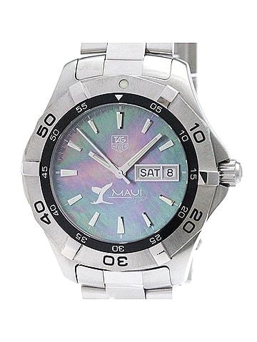 TAG Heuer TAG HEUER Aquaracer Maui LTD Edition Steel Mens Watch WAF2012 Polished (view 1)