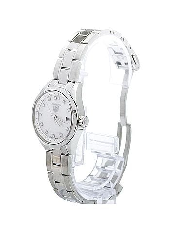 TAG Heuer TAG HEUER Carrera Diamond MOP Dial Steel Ladies Watch WV1411 Polished (view 2)