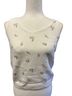 Francesca's Floral White Pullover Sweater Size XS - photo 1