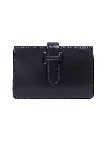Hermès Hermes Bearn Mini Monochrome 084690CH Wallet (view 1)