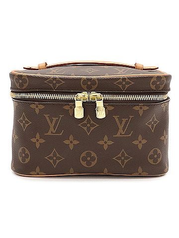 Louis Vuitton LOUIS VUITTON Louis Vuitton Monogram Nice Mini Handbag Pouch Makeup Box Travel Multi M44495 (view 2)