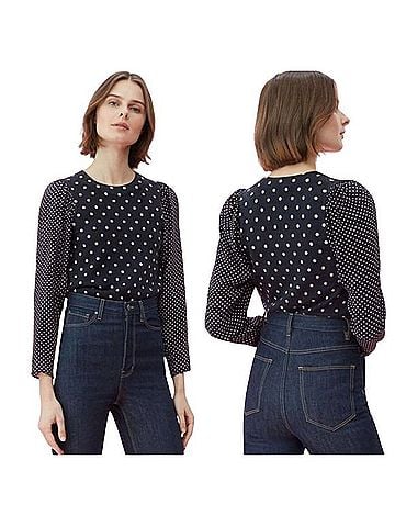 Rebecca Taylor Silk Pullover Sweater (view 1)