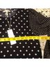 Rebecca Taylor 100% Wool 100% Silk Polka Dots Blue White Silk Pullover Sweater Size S - photo 6