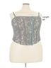 Torrid 100% Polyester Black Torrid Tube Top Size 2X - photo 5