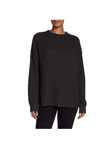 BCBGMAXAZRIA Rib Knit Crew Neck Sweater Pullover Sweater (view 2)