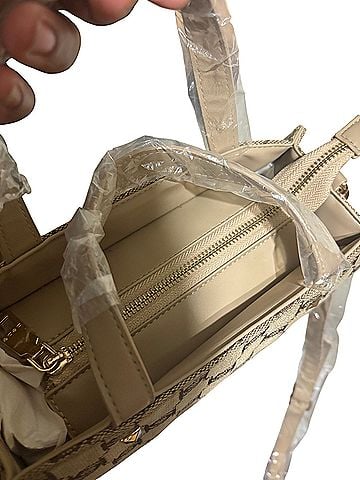 Bebe Leather Tote (view 2)