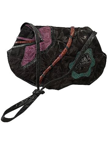 Reem Acra Leather Hobo (view 1)