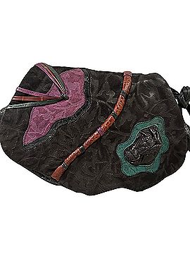Reem Acra Leather Hobo (view 2)