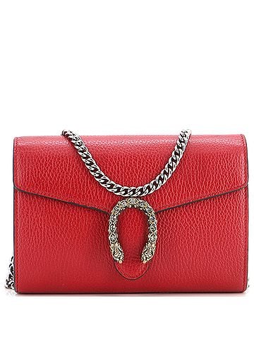 Gucci Dionysus Chain Wallet Leather with Embellished Detail Small (view 1)