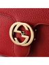 Gucci 100% Leather Red Interlocking Shoulder Bag Leather Small One size - photo 6