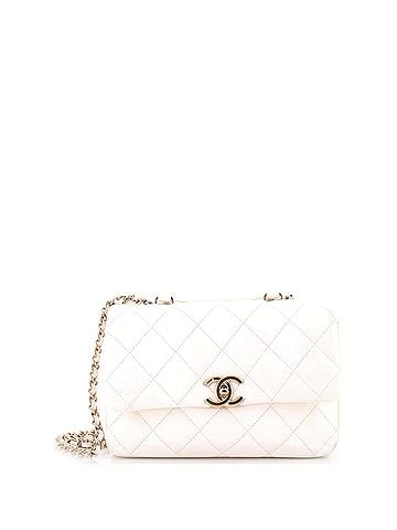 Chanel Coco Trip Flap Bag Quilted Shiny Lambskin Medium (view 1)