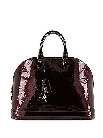 Louis Vuitton Alma Handbag Monogram Vernis GM (view 1)
