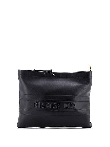 Christian Dior DiorDouble Zip Pouch Leather Medium (view 1)
