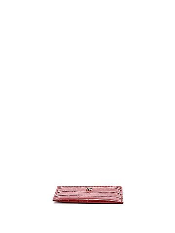Chanel Classic Card Holder Crocodile Embossed Calfskin (view 2)